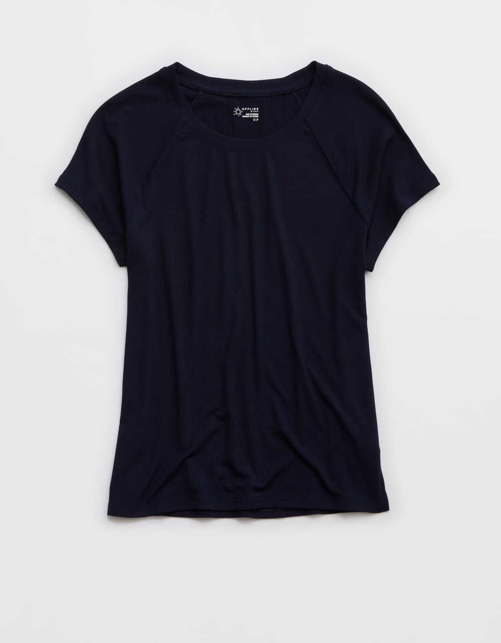 OFFLINE By Aerie サムズアップ・リブTシャツ