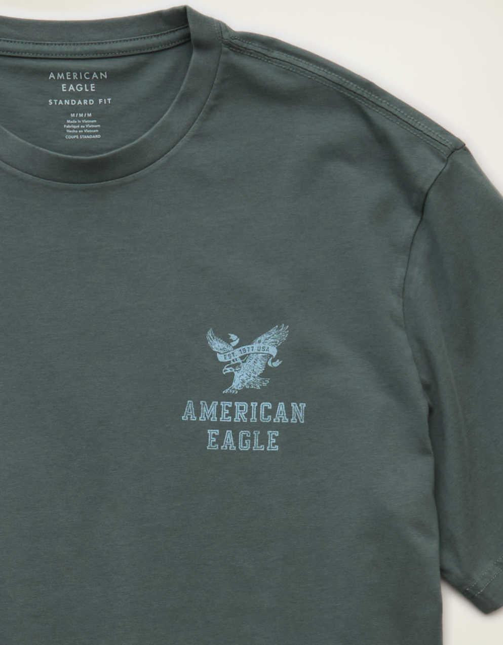 AE Standard Fit Graphic Logo T-Shirt