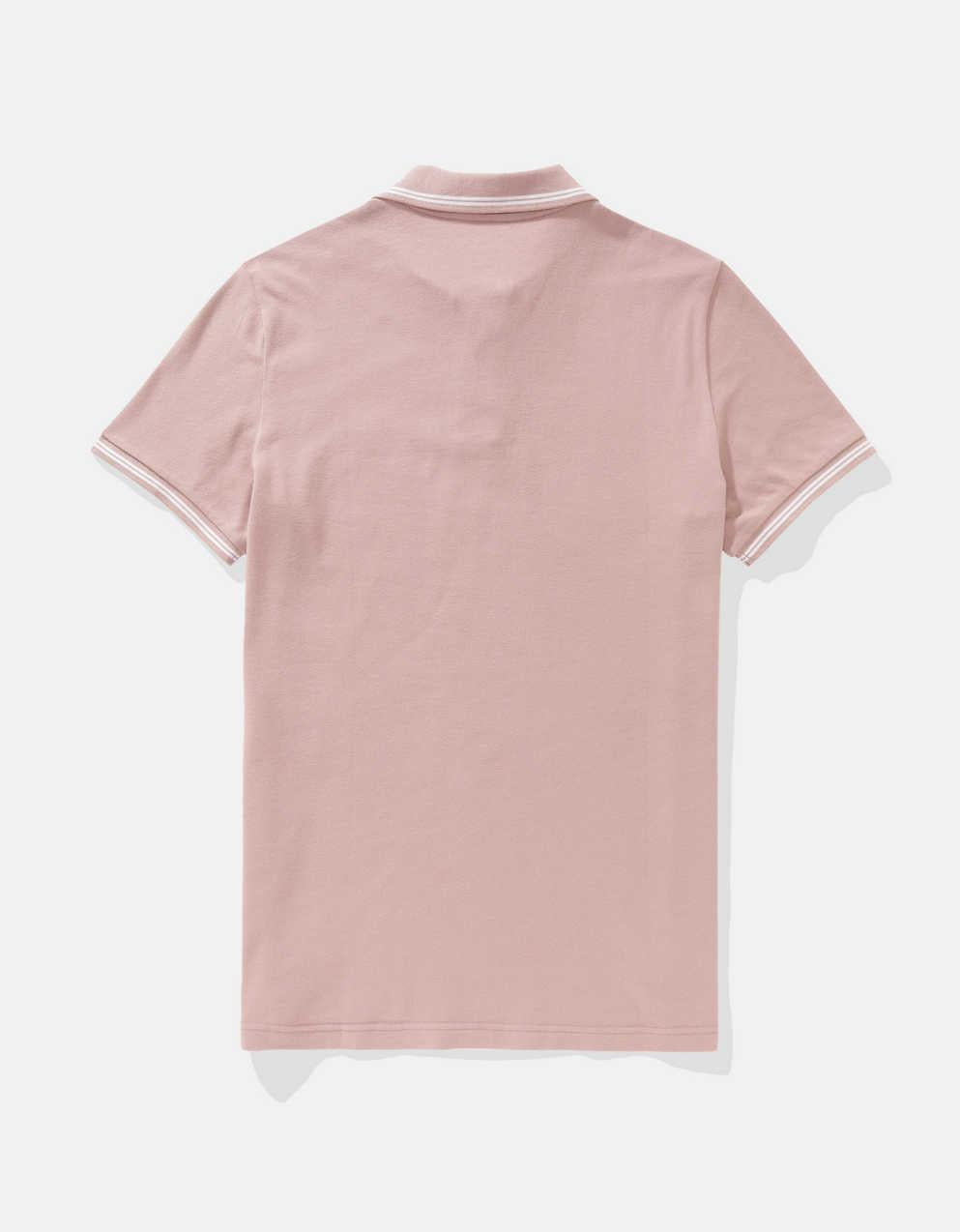 AE Slim Fit Tipped Flex Pique Polo Shirt