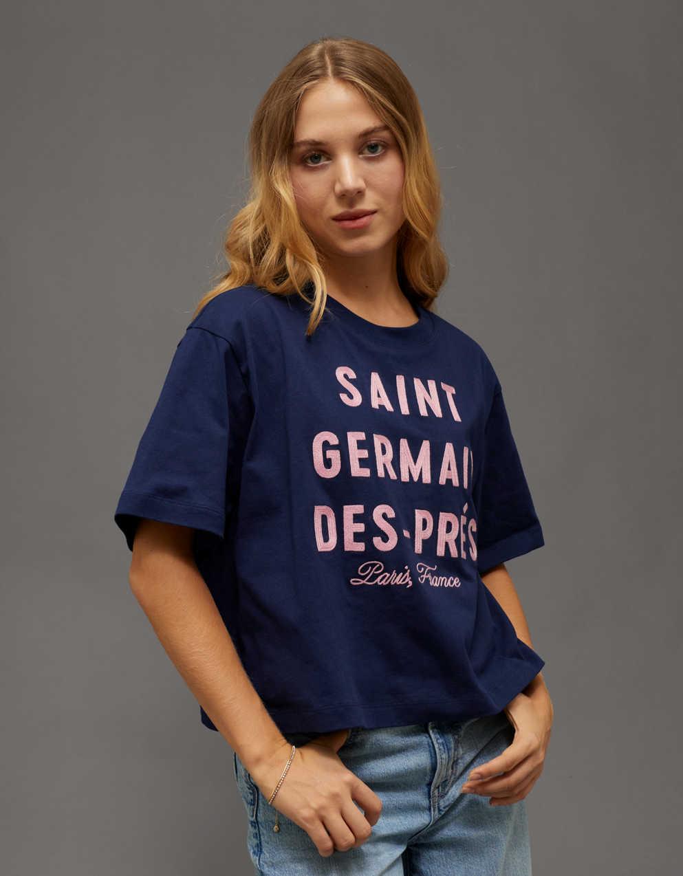 AEボクシー・グラフィックTシャツ