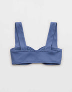 Aerie Ruched Wide Strap Bandeau Bikini Top（エアリー・ルーシェッド・ワイドストラップ・バンドゥー・ビキニ・トップ