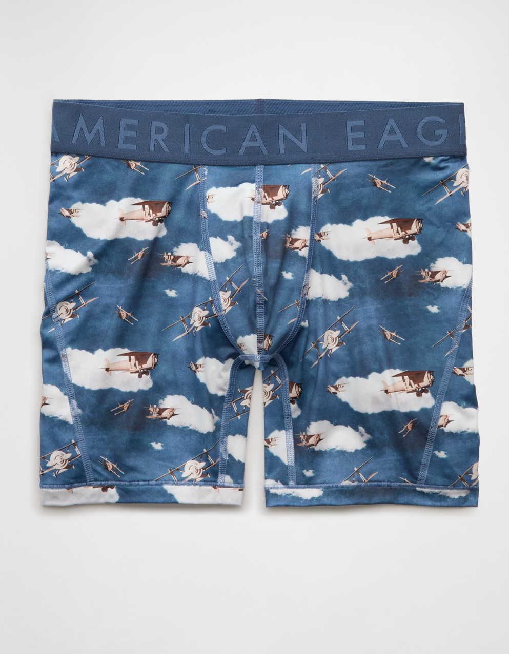 AEO メンズ・プレーンズ6インチ・フレックス・ボクサー・ブリーフ