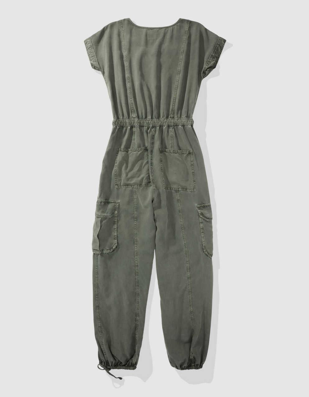 Aerie Twill Utility Jumpsuit