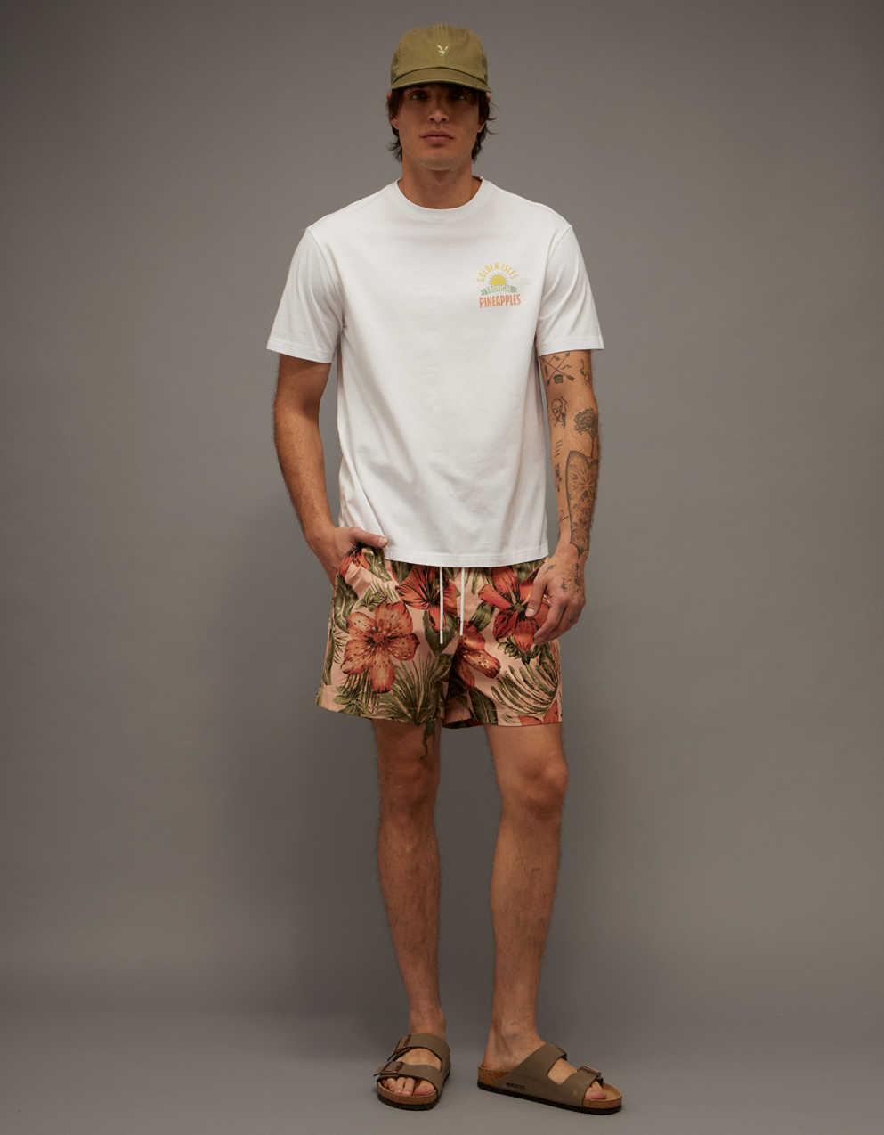 AE スタンダードフィット デスティネーション グラフィックTシャツ