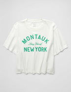 AEボクシー・グラフィックTシャツ