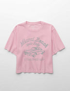 AEボクシー・グラフィックTシャツ