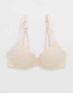 Sunnie ブルーム レース デミ プッシュアップ ブラジャー