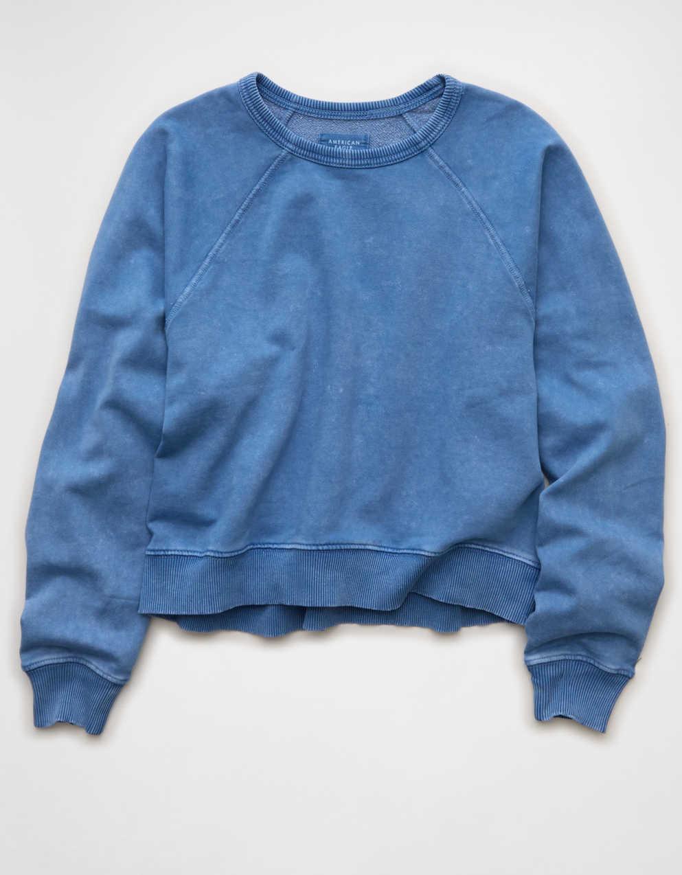 AE Cropped Raglan Sweatshirt
