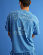 AE x Russell Athletic ヘビーウェイト・イーグル・グラフィックTシャツ