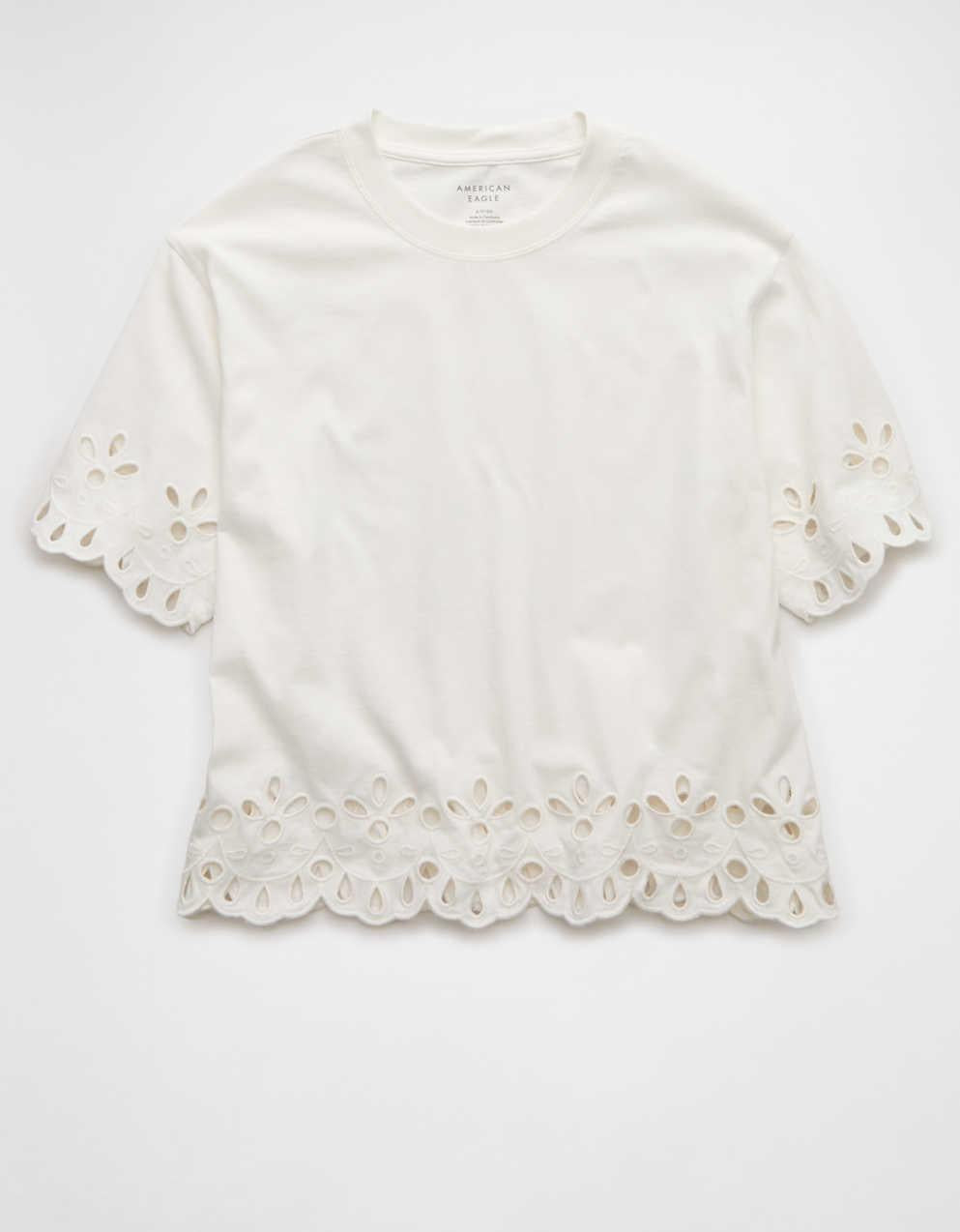 AEボクシーアイレットTシャツ