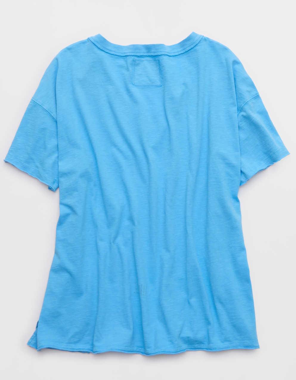 Aerie オーバーサイズVネックボーイフレンドTシャツ