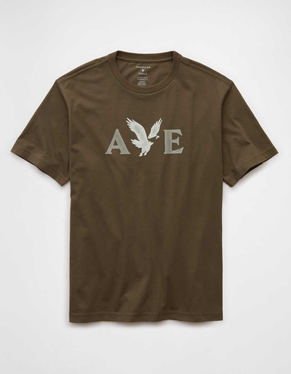 AEライトウェイト・アイコン・ロゴ・グラフィックTシャツ