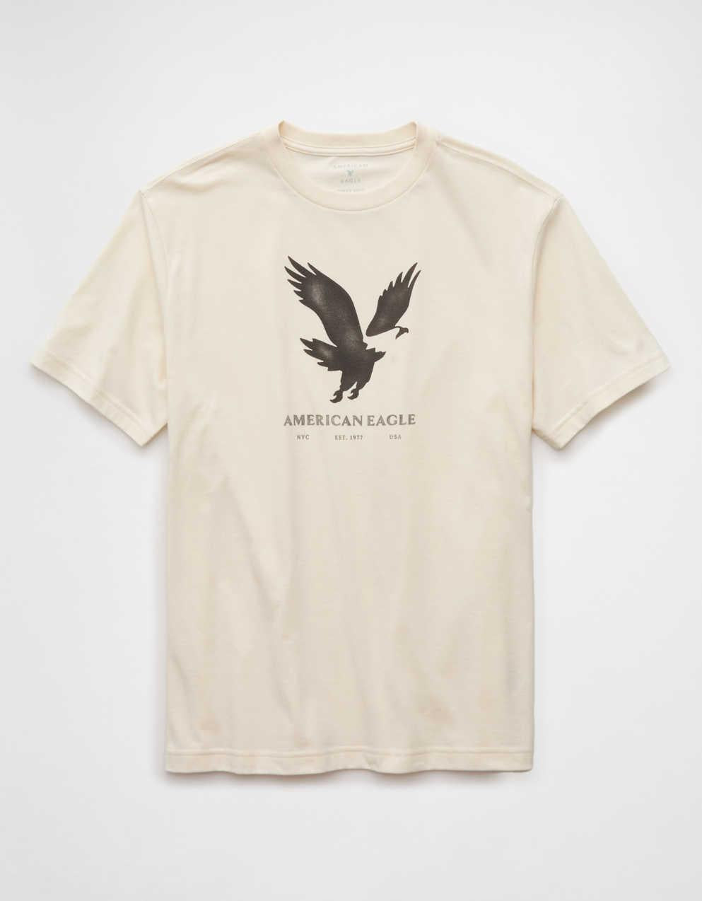 AEライトウェイト・アイコン・ロゴ・グラフィックTシャツ