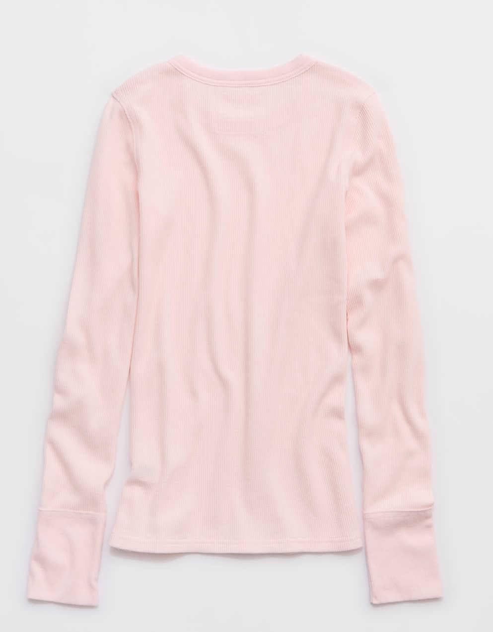 Aerie・エッセンシャル・クルー・レイヤリングTシャツ