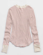 AerieヘンリーエッセンシャルレイヤリングTシャツ