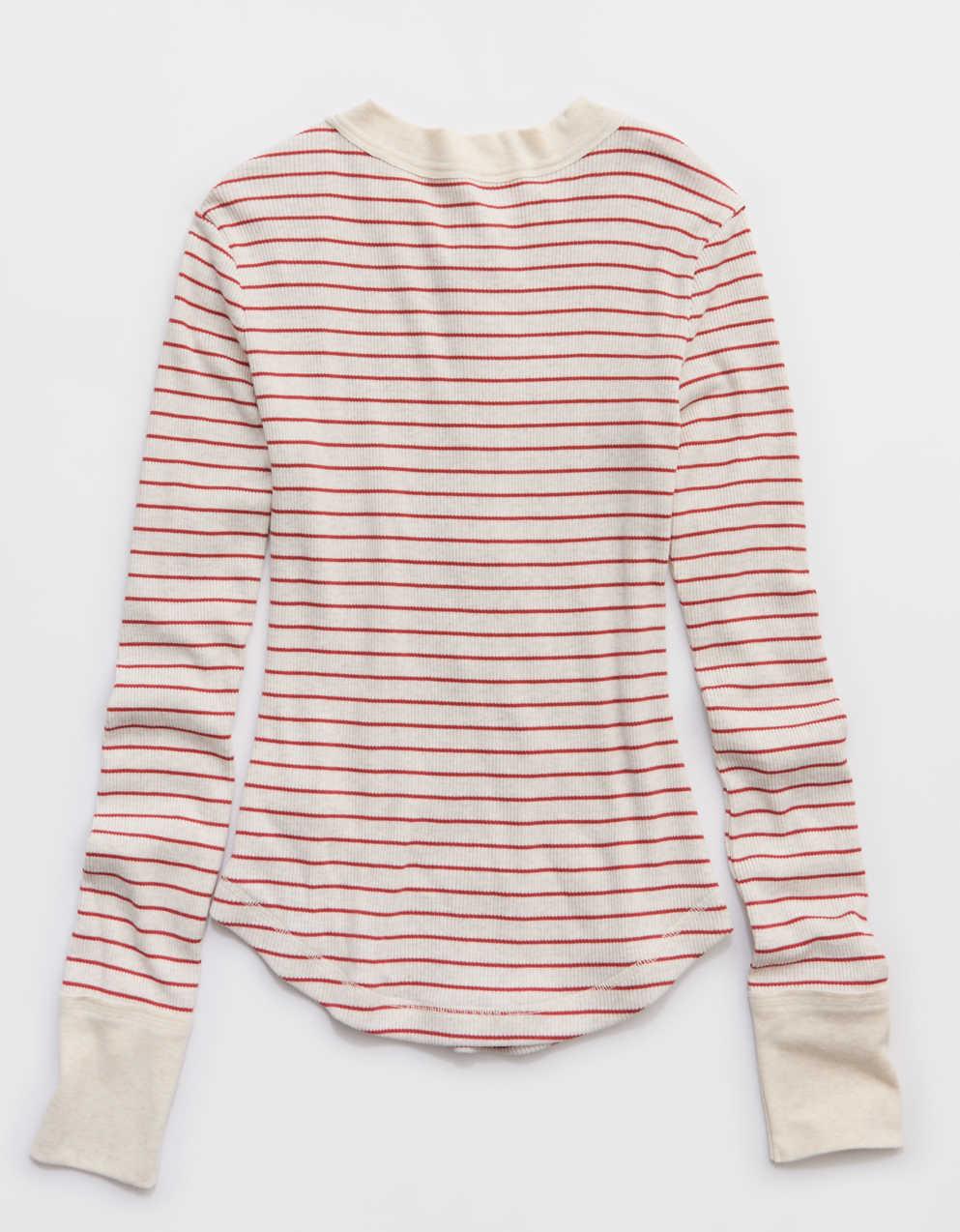AerieヘンリーエッセンシャルレイヤリングTシャツ