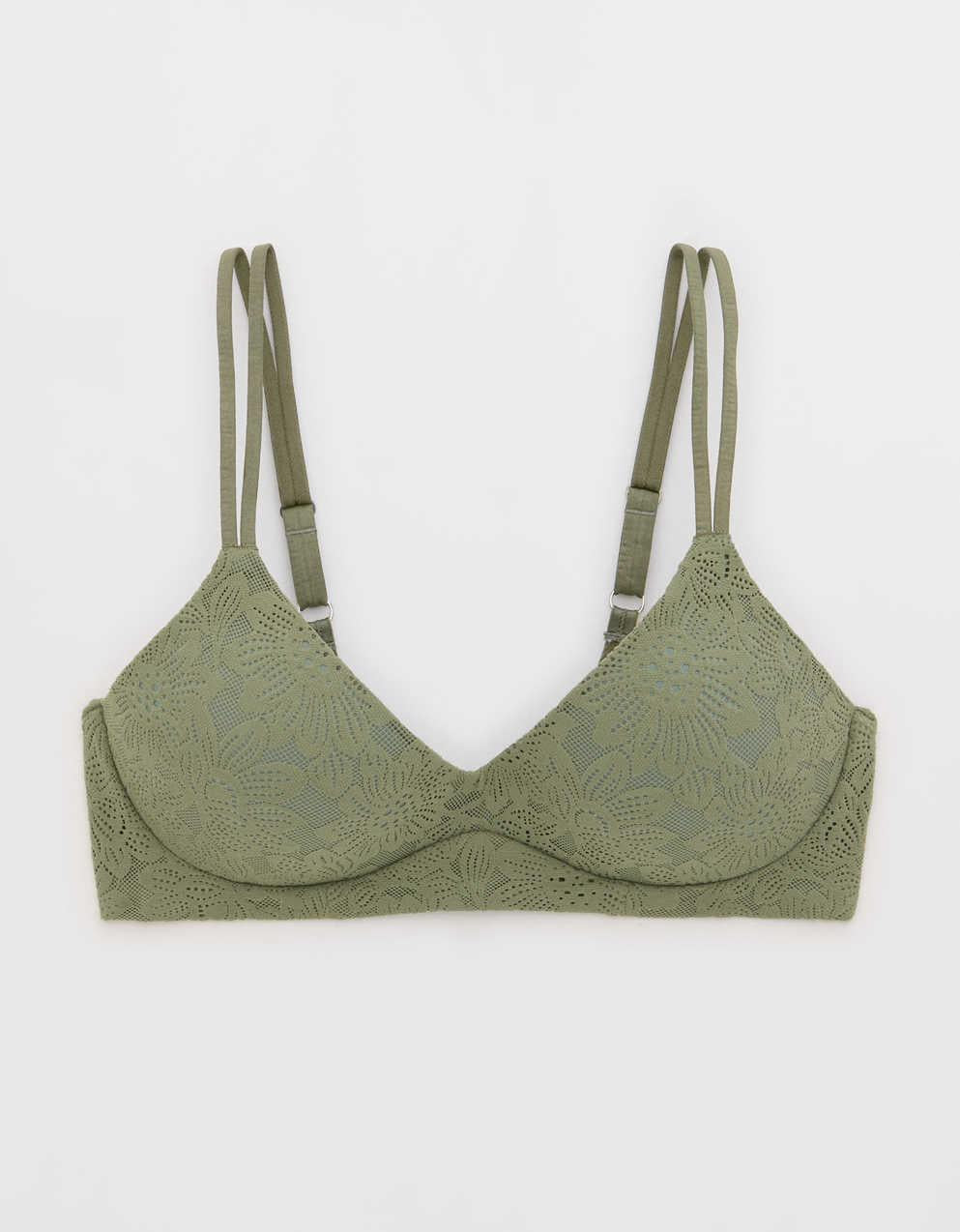 Sunnie Bloom Lace Wireless Push Up Bra