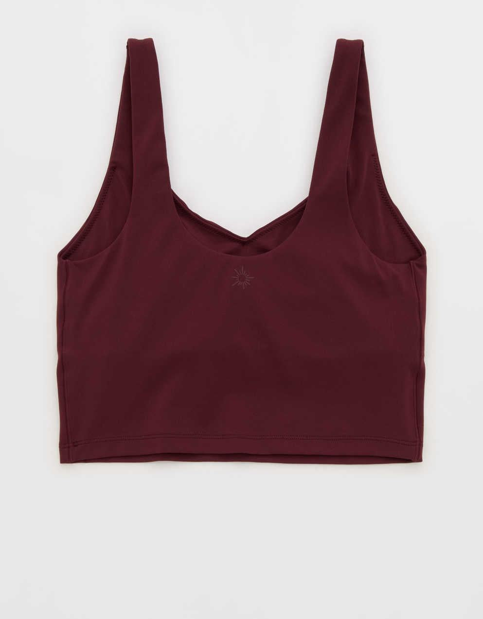 OFFLINE By Aerie Real Me Low Key Longline Sports Bra