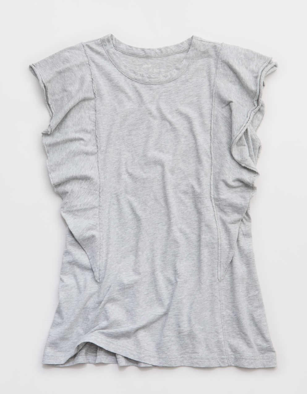 Aerie フラッタースリーブTシャツ