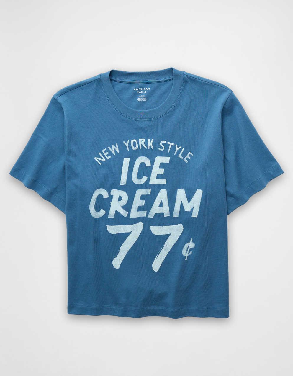 AEオーバーサイズ・フード・グラフィックTシャツ