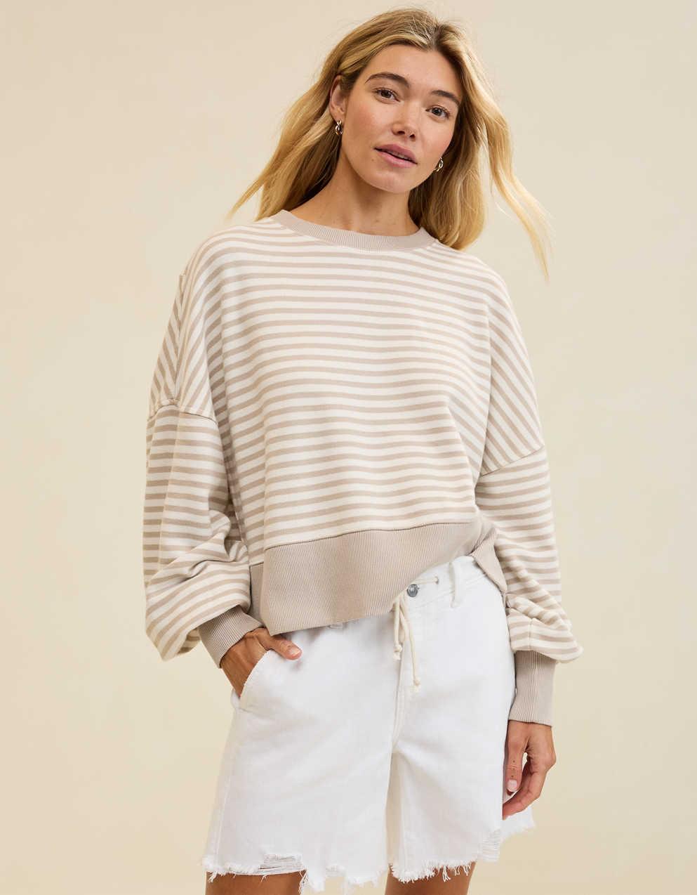 Aerie・クラシック・クルー・スウェットシャツ