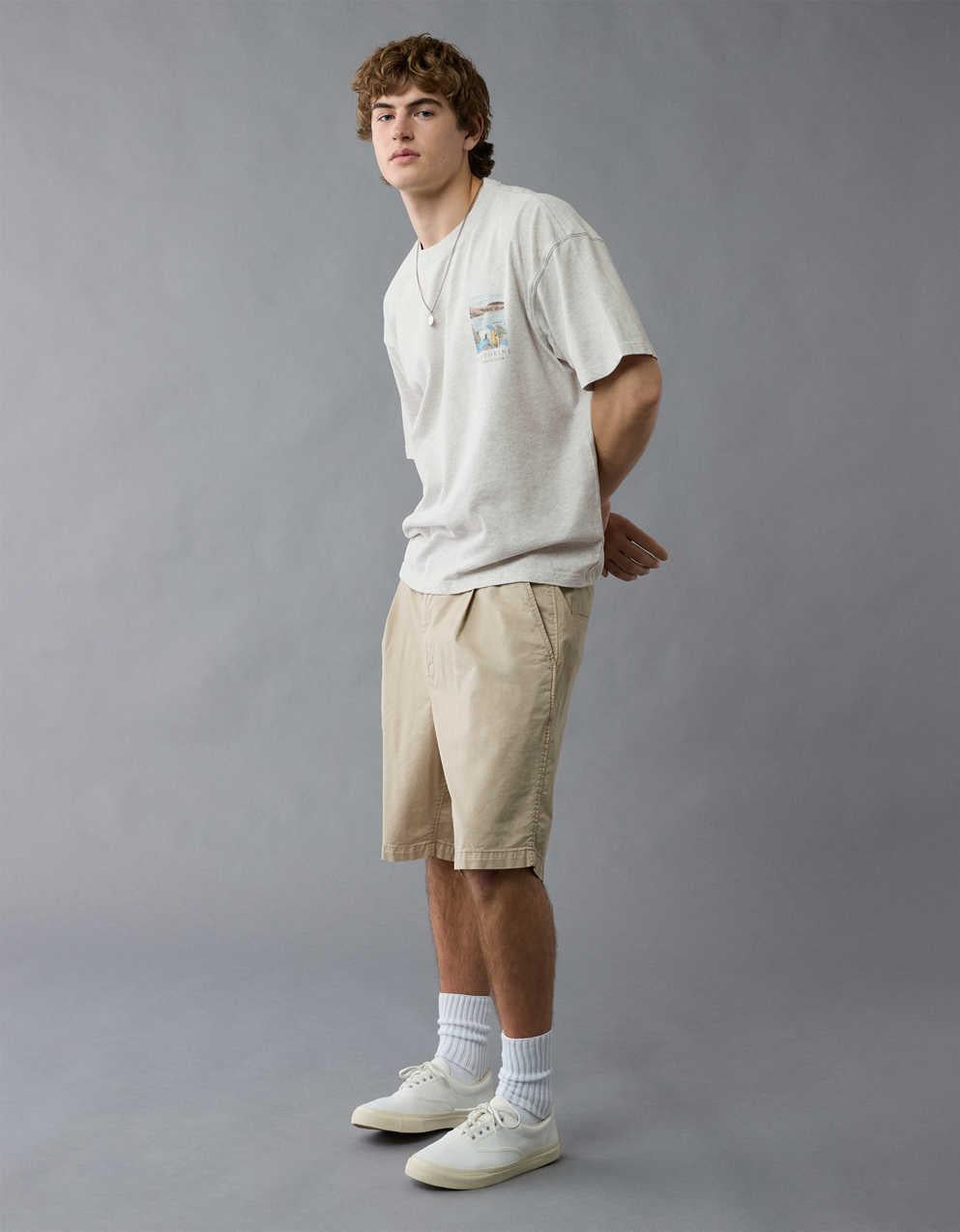 AEボクシー・デスティネーション・グラフィックTシャツ