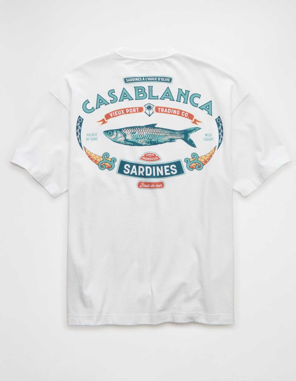 AE ボクシーフィット デスティネーション グラフィックTシャツ