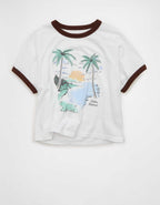 AE Graphic Ringer T-Shirt