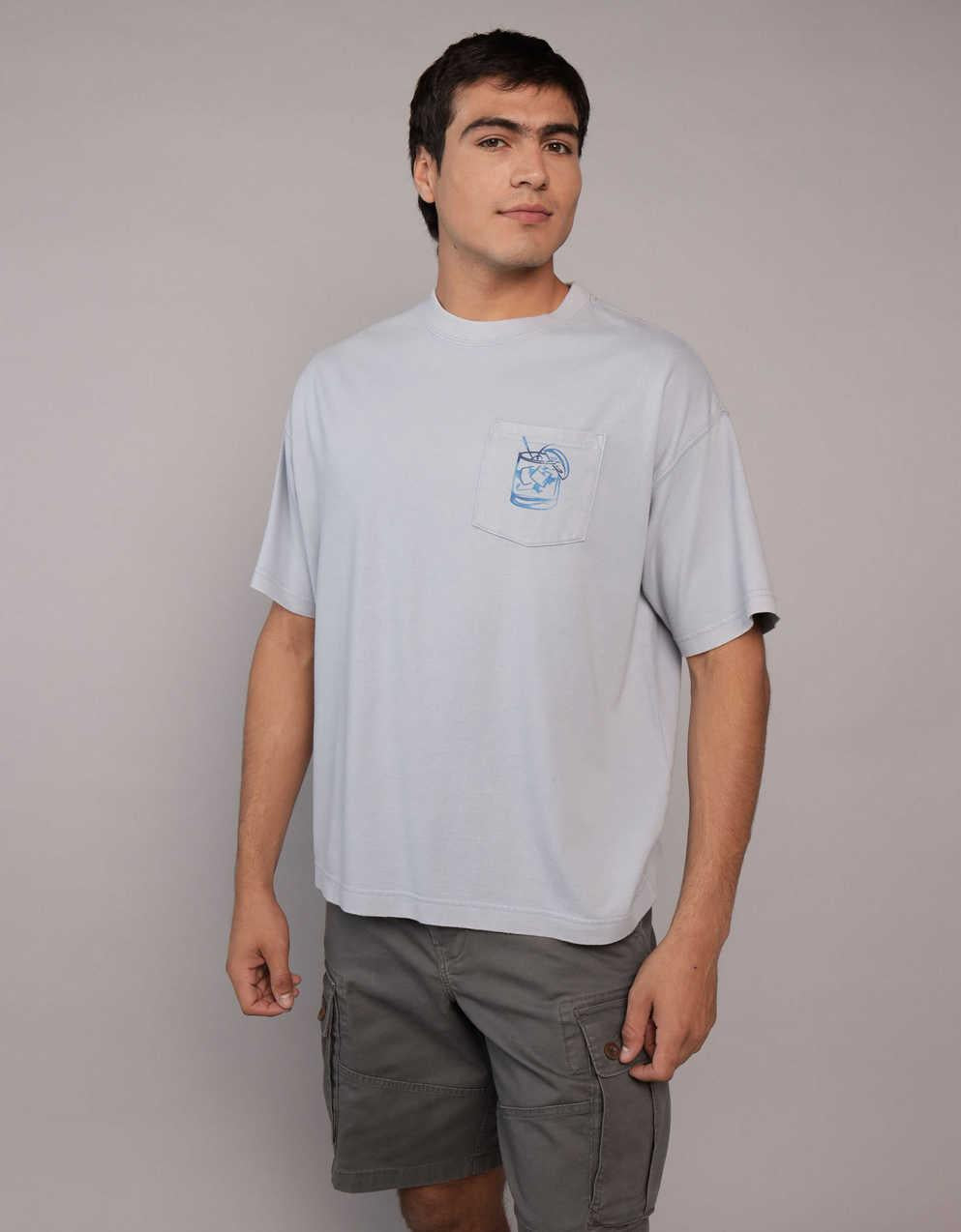 AEボクシー・デスティネーション・グラフィックTシャツ