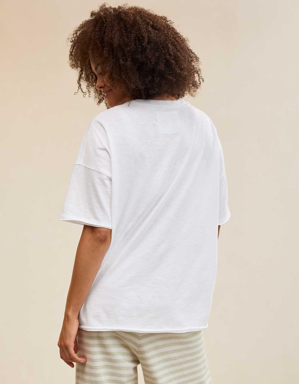 Aerie オーバーサイズ・クルー・ボーイフレンドTシャツ