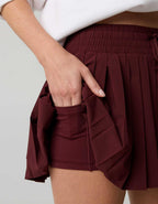 OFFLINE By Aerie Pleated Mini Skort