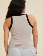 Aerie High Neck Tuckable Tank Top