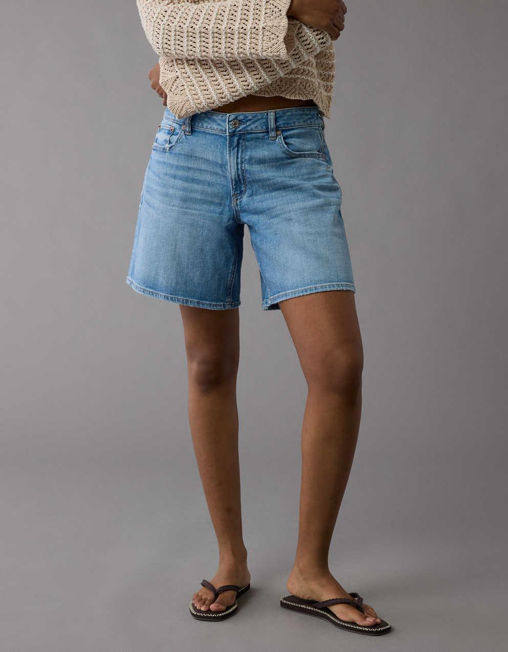 AE 8" Dreamy Drape Stretch Low-Rise Baggy Jort