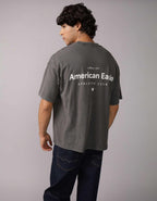 AEオーバーサイズロゴグラフィックTシャツ