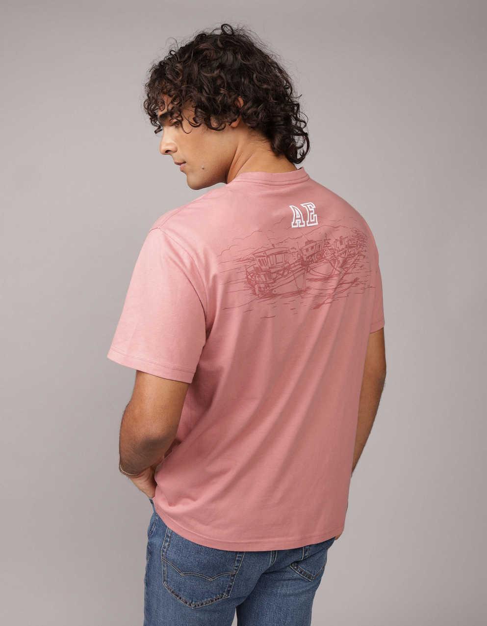 AEアイコンロゴグラフィックTシャツ