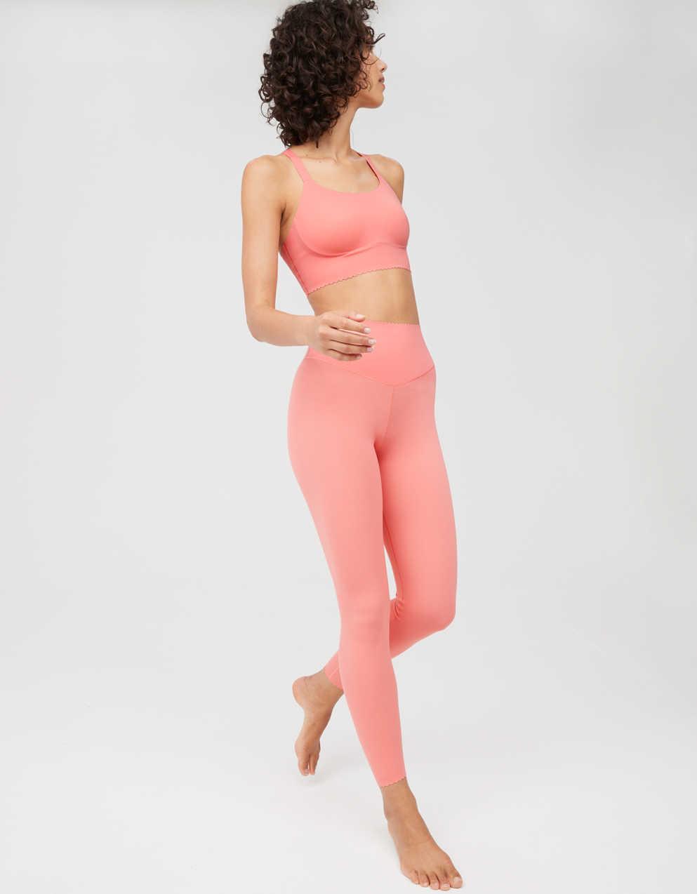 OFFLINE By Aerie Real Me XTRA Hold Up! スカラップ レギンス