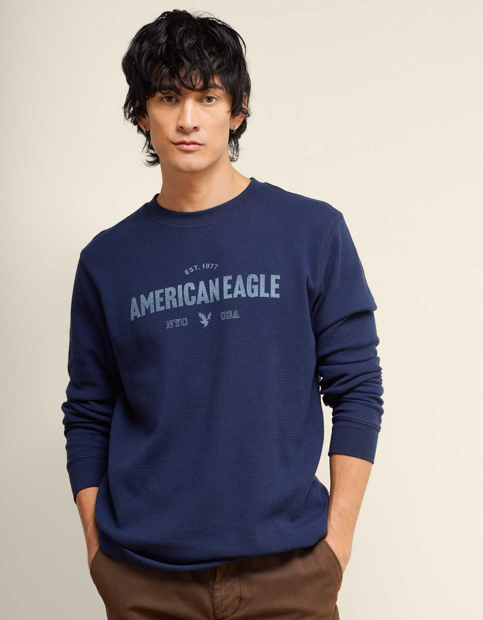 AE アイコン 長袖 サーマルTシャツ