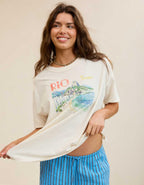 Aerie オーバーサイズ・クルー・ボーイフレンドTシャツ