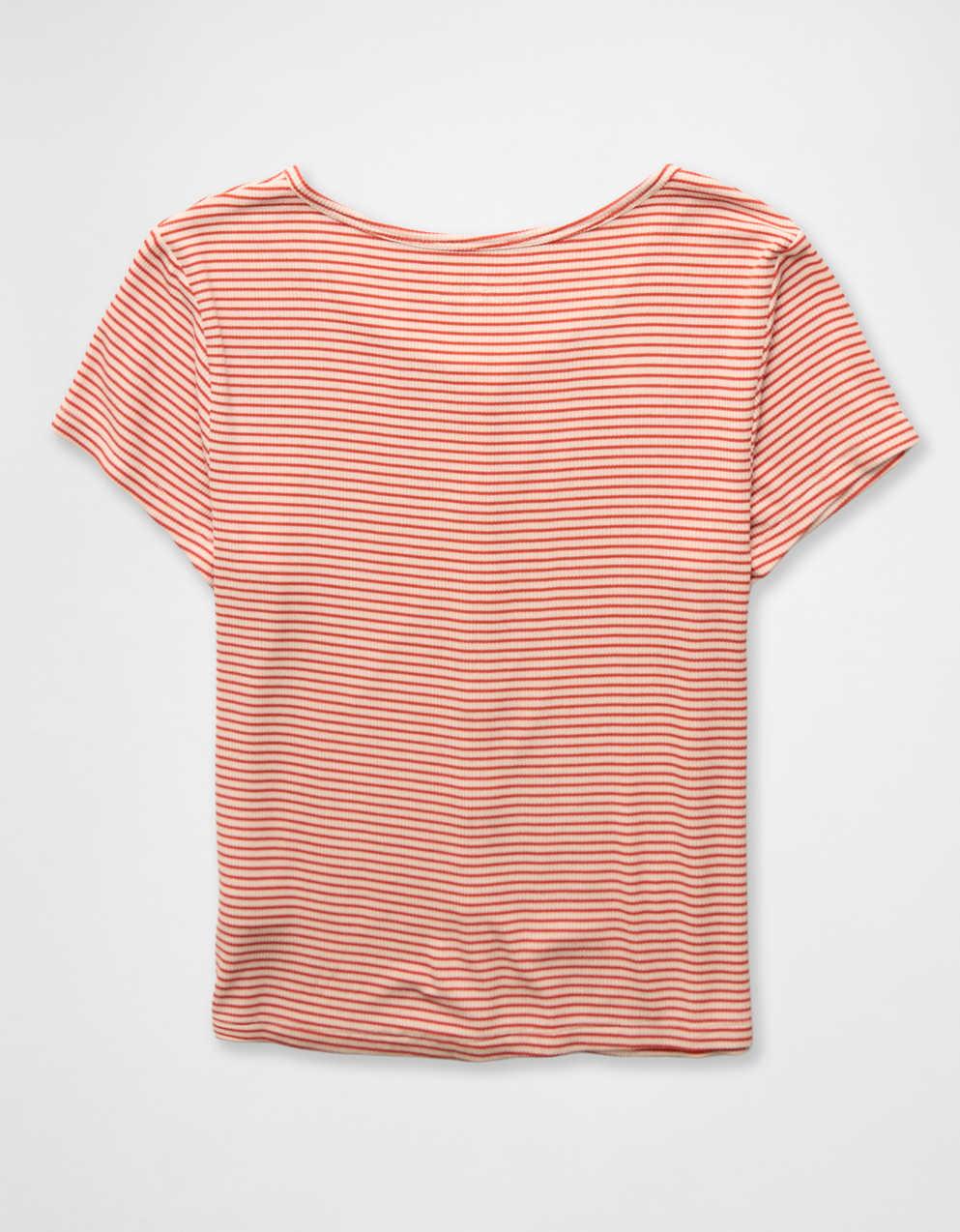 Aerie Real Soft® Ribbed Short Sleeve Cardigan