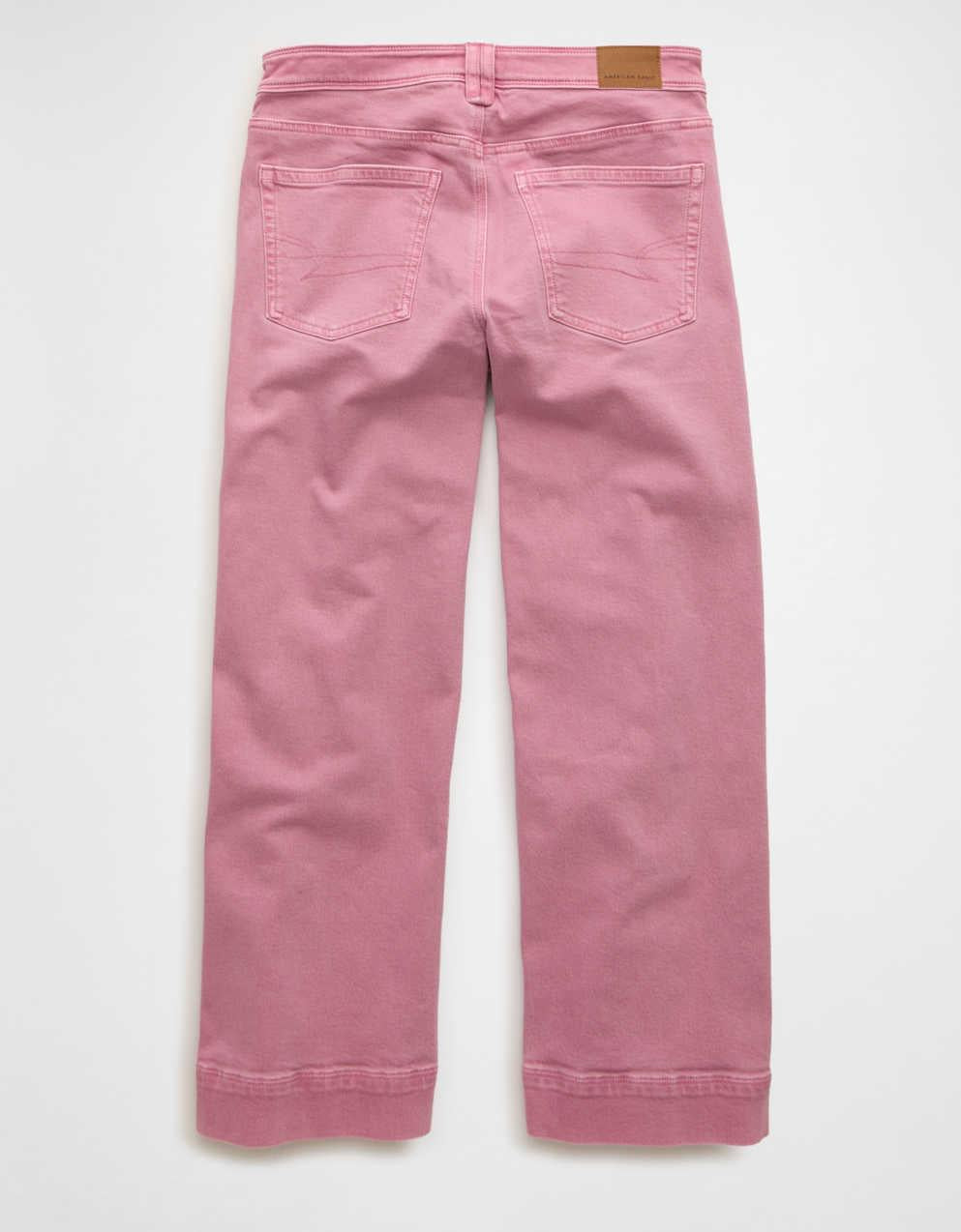 AE Stretch High-Waisted Stovepipe Crop Jean