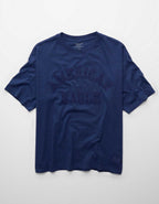 AEリラックス・ロゴ・グラフィックTシャツ