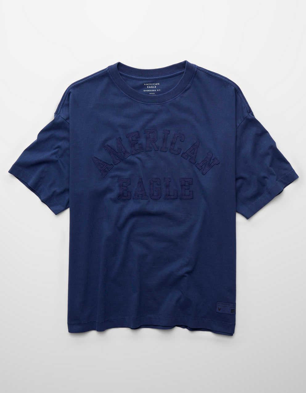 AEリラックス・ロゴ・グラフィックTシャツ