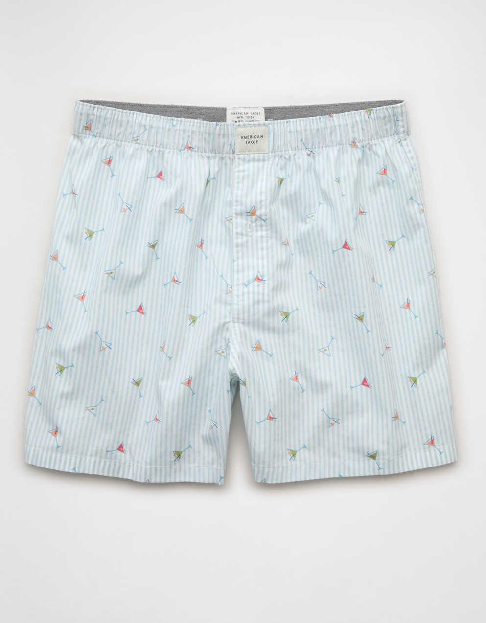 AEO Men's Stretch Cotton Boxer Short