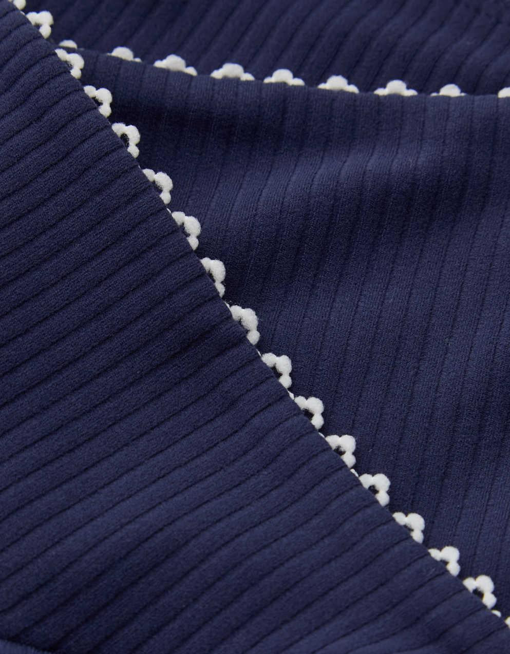 OFFLINE By Aerie Real Me XTRA Ribbed Picot Trim クロスオーバー・レギンス