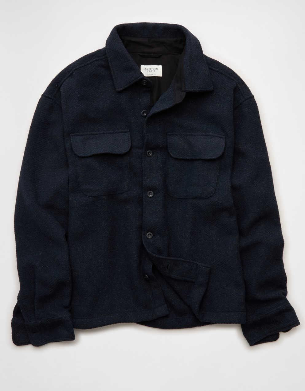 AE Textured Overshirt