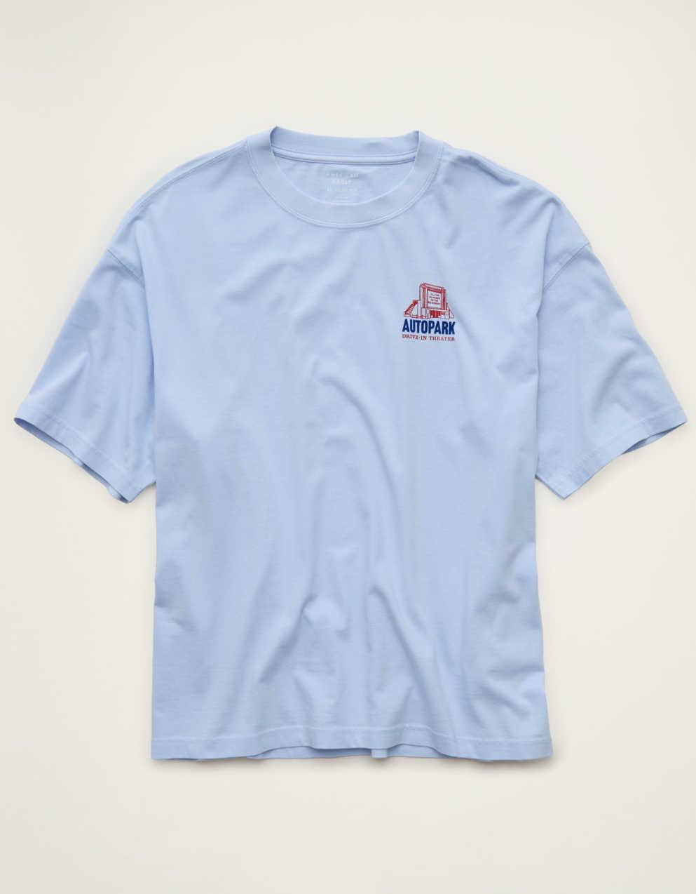 AE ボクシーフィット デスティネーション グラフィックTシャツ