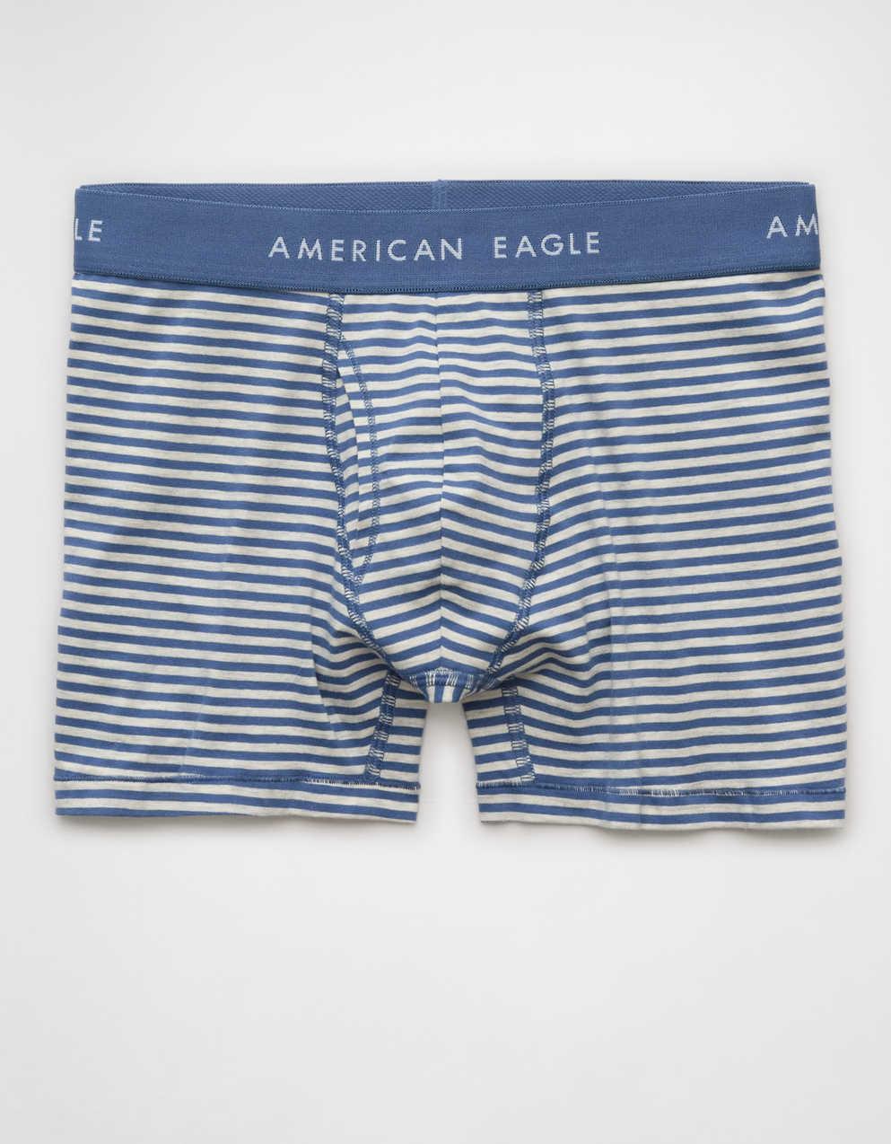 AEOメンズ・ストライプ4.5インチ・クラシック・ボクサー・ブリーフ
