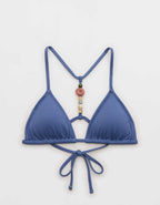 Aerie ピケ素材 ストリング トライアングル ビキニトップ