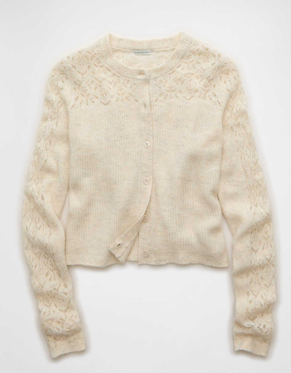 AE Knit Lace Cardigan