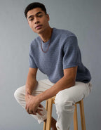 AE Open Knit Sweater T-Shirt